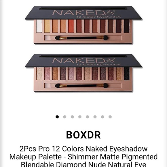 NAKED COSMETICS 12 COLOUR EYESHADOW PALETTE. - 24 - Picture 5 of 9